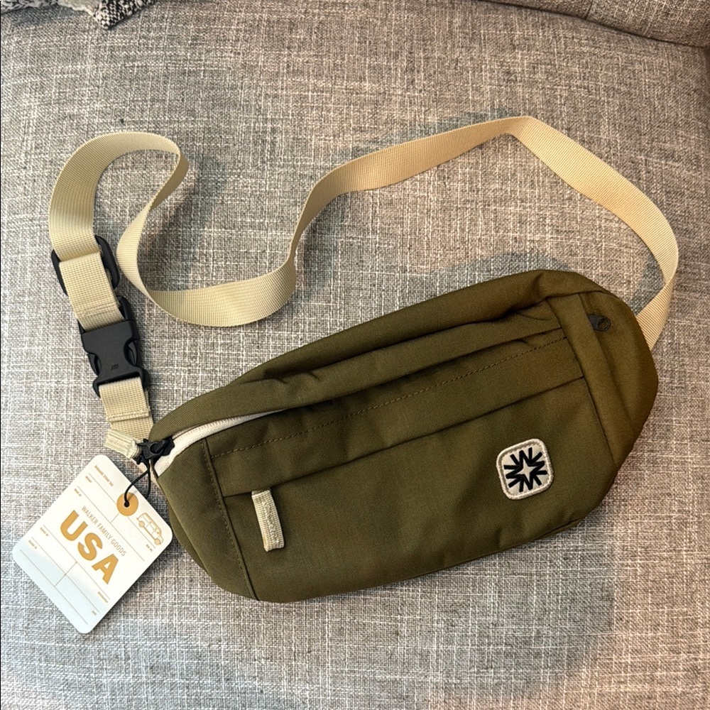 NWT Walker Family Goods Louie Sling Olive